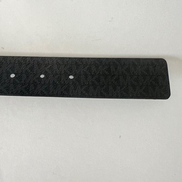 NEW Michael Kors Reversible Monogram Belt  with Logo Buckle- Unisex - Picture 12 of 15
